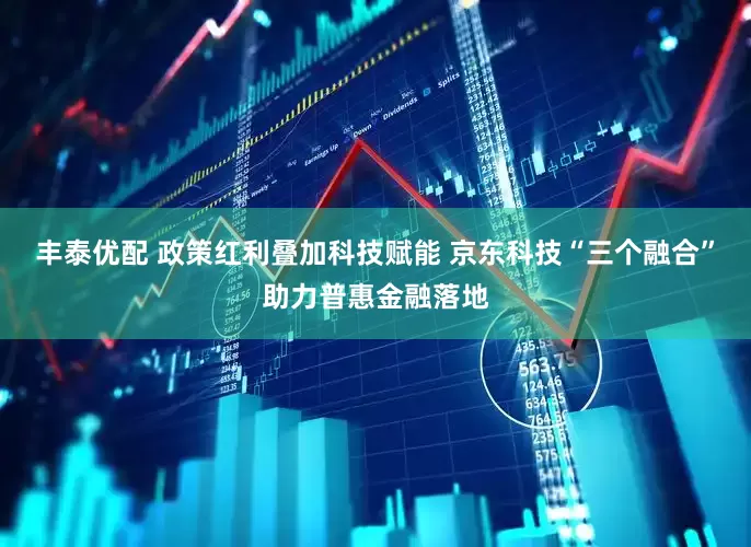 丰泰优配 政策红利叠加科技赋能 京东科技“三个融合”助力普惠金融落地
